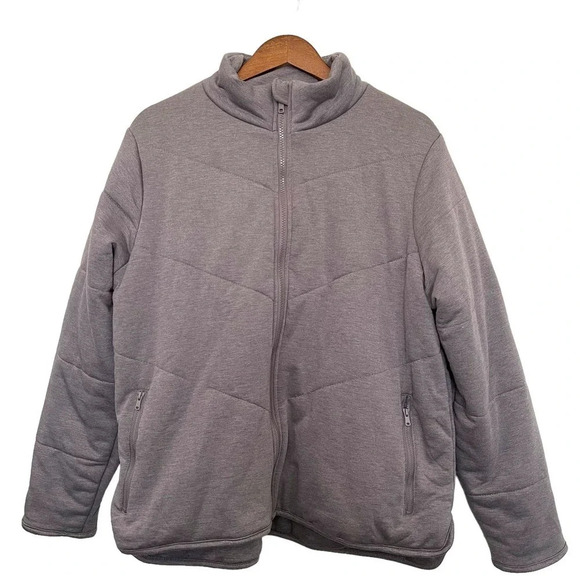 Three Dots XXL Full Zip Quilted Jacket - Picture 6 of 6